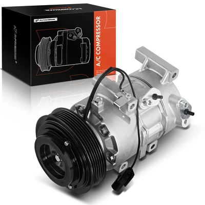 AC Compressor with Clutch & Pulley