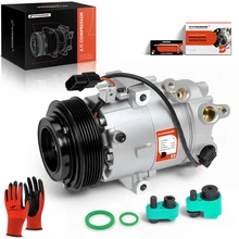 2017-2020 Hyundai Elantra AC Compressor with Clutch with 6-Groove Pulley A-Premium APACC652