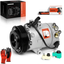 AC Compressor with Clutch & Pulley