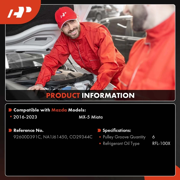 A/C Compressor with Clutch A-Premium APACC948