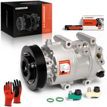 2017 Kia Sportage AC Compressor with Clutch with 6-Groove Pulley A-Premium APACC509