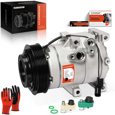 AC Compressor with Mounting Hardware