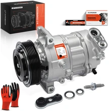 2023-2025 Jeep Compass A/C Compressor with Clutch with 6-Groove Pulley A-Premium APACC1011PG