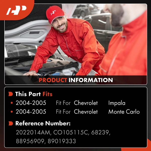 AC Compressor with Clutch with 6-Groove Pulley A-Premium APACC726