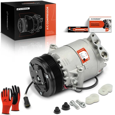 AC Compressor with Pulley & Clutch