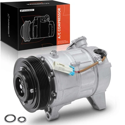 AC Compressor with Clutch & Pulley
