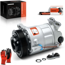 AC Compressor with Clutch & Pulley