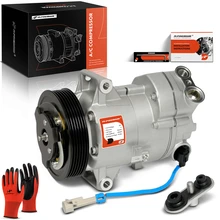 2010-2011 Chevrolet Cruze AC Compressor with Clutch with 6-Groove Pulley A-Premium APACC728