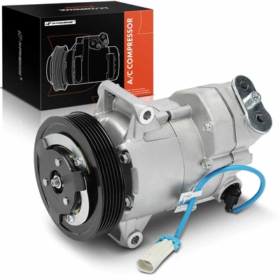 AC Compressor with Clutch & Puley