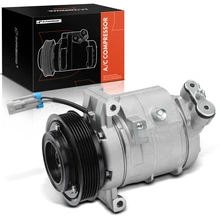 2012 Chevrolet Sonic AC Compressor with Clutch with 6-Groove Pulley A-Premium APACC541