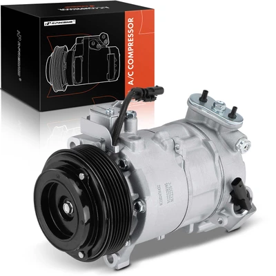 2014-2019 Cadillac CTS AC Compressor with Clutch with 6-Groove Pulley A-Premium APACC729