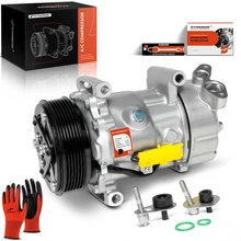 2007-2016 Mini Cooper AC Compressor with Clutch with 6-Groove Pulley A-Premium APACC030