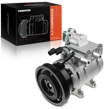 AC Compressor with Clutch & Pulley