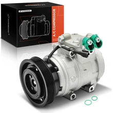 2005-2009 Kia Sportage AC Compressor with Clutch with 6-Groove Pulley A-Premium APACC037