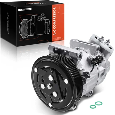 AC Compressor with Clutch & Pulley