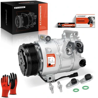 AC Compressor with Pulley & Clutch