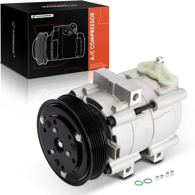 AC Compressor with Clutch & Pulley