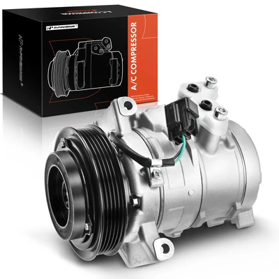 AC Compressor with Clutch & Pulley