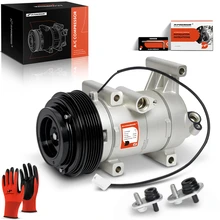 2011-2012 Mazda 2 AC Compressor with Clutch with 6-Groove Pulley A-Premium APACC522