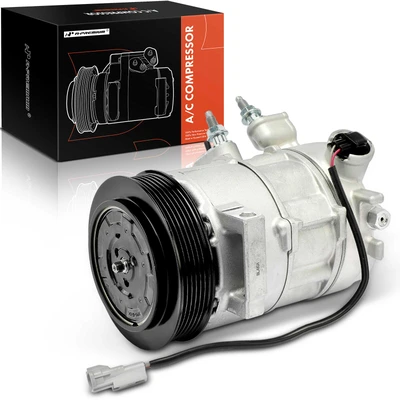 AC Compressor with Clutch & Pulley