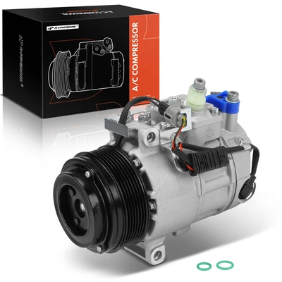 AC Compressor with Clutch & Pulley