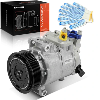 AC Compressor with Pulley