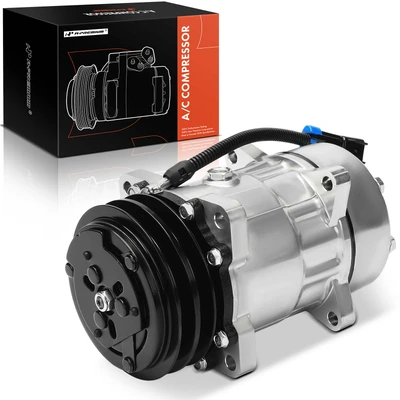 AC Compressor with Pulley