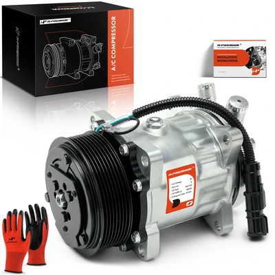 AC Compressor with Clutch