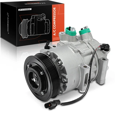 AC Compressor with Clutch & Pulley