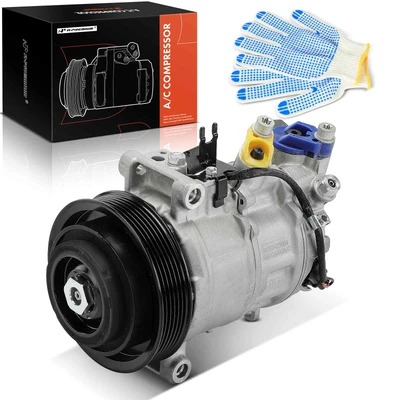 AC Compressor with Pulley & Clutch