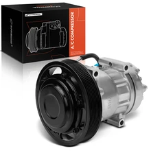 AC Compressor with Clutch for Volvo VAH VHD VNL VNM Mack LEU MRU 8-Groove