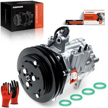 1984-1989 Dodge Diplomat AC Compressor with Clutch with 2-Groove Pulley A-Premium APACC371