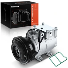 2001-2002 Kia Rio AC Compressor with Clutch with 4-Groove Pulley A-Premium APACC220