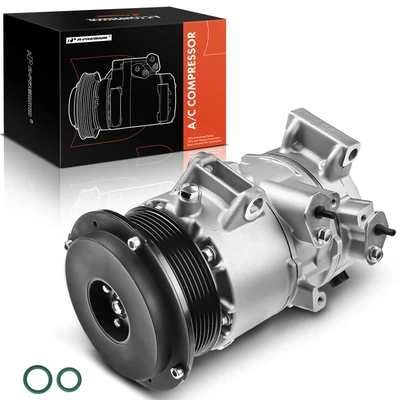 AC Compressor with Clutch & Pulley