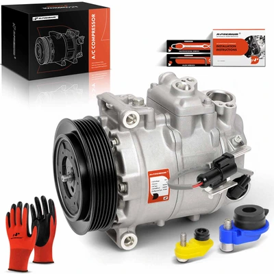 AC Compressor with Clutch
