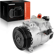 AC Compressor, With Clutch, With 6-Groove Pulley, 4.73 in. Pulley Diameter