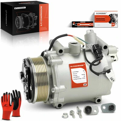 AC Compressor with Clutch