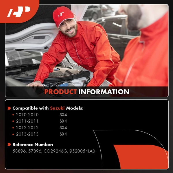 AC Compressor with Clutch with 6-Groove Pulley A-Premium APACC657