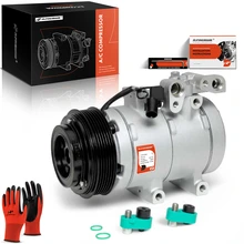AC Compressor with Clutch & Pulley