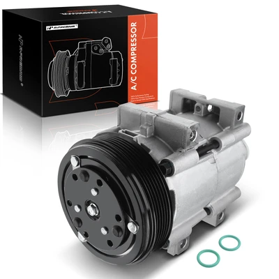 AC Compressor with Clutch & Pulley