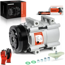 AC Compressor with Clutch