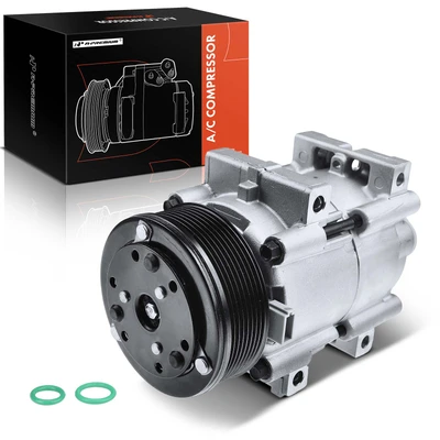 AC Compressor with Clutch & Pulley