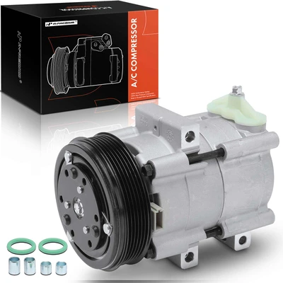 AC Compressor with Clutch & Pulley