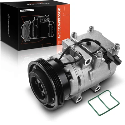 AC Compressor with Clutch & Pulley