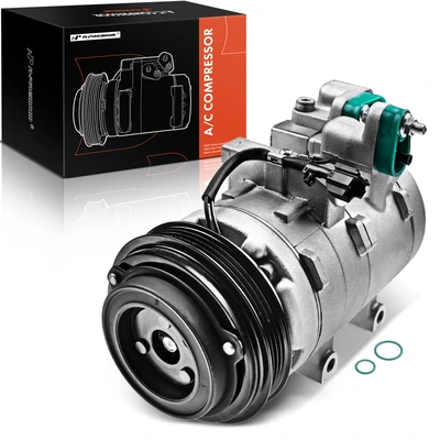 AC Compressor with Clutch & Pulley