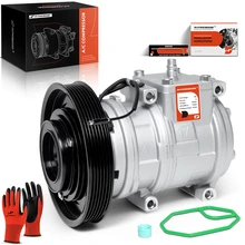 AC Compressor with Clutch & Pulley