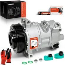 2008 Jeep Compass AC Compressor with Clutch with 6-Groove Pulley A-Premium APACC376