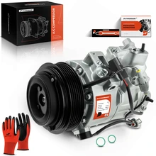 AC Compressor with Clutch & Pulley