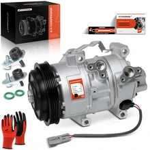 AC Compressor with Clutch & Pulley