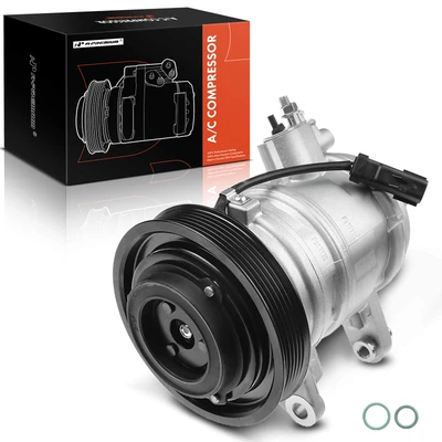 AC Compressor with Clutch & Pulley